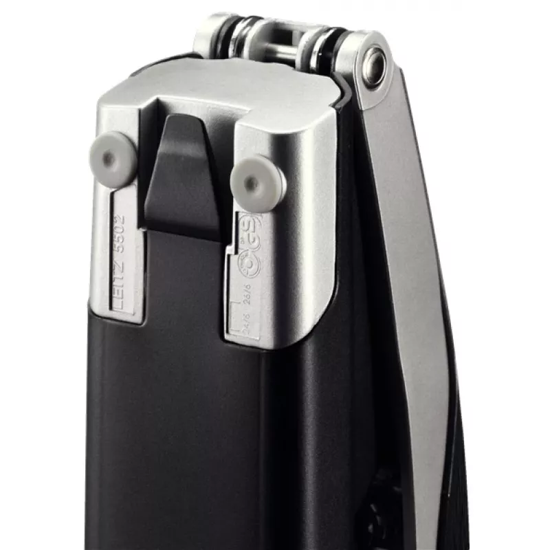 Agrafador Leitz NeXXt Style, 30 folhas metal, 30 folhas, preto, prateado, P3, metal, plástico, 80 g/m², superior