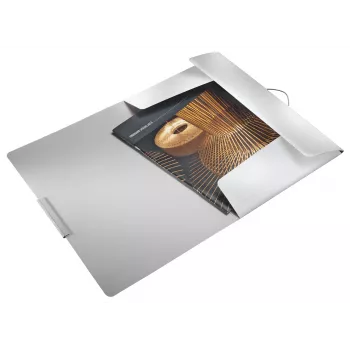 Pasta de 3 abas Leitz Style PP A4, A4, polipropileno (PP), branco, 150 folhas, 80 g/m², elástico