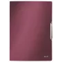 Pasta de 3 abas Leitz Style PP A4, A4, polipropileno (PP), vermelho, 150 folhas, 80 g/m², elástico