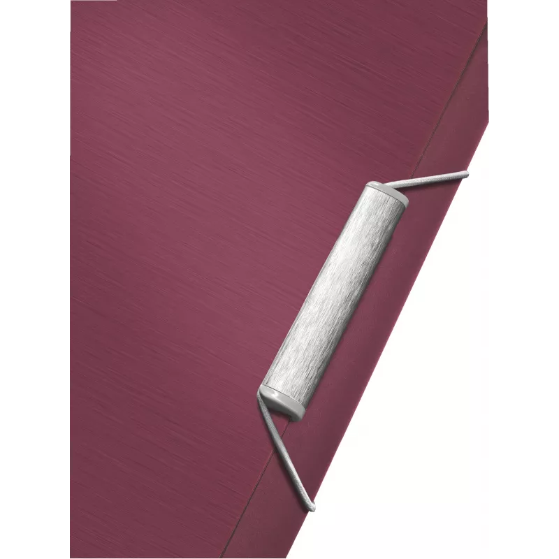Pasta de 3 abas Leitz Style PP A4, A4, polipropileno (PP), vermelho, 150 folhas, 80 g/m², elástico