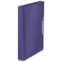 Pasta concertina extensível Leitz em PP, A4, polipropileno (PP), azul, 250 folhas, 80 g/m², 6 divisórias