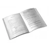 Livro de visualização Leitz Style PP 20 páginas, vermelho, policloreto de vinilo (PVC), 20 divisórias, A4, 231 mm, 13 mm