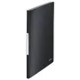 Livro de visualização Leitz Style PP 40 páginas, preto, policloreto de vinilo (PVC), 40 bolsas, A4, 233 mm, 16 mm