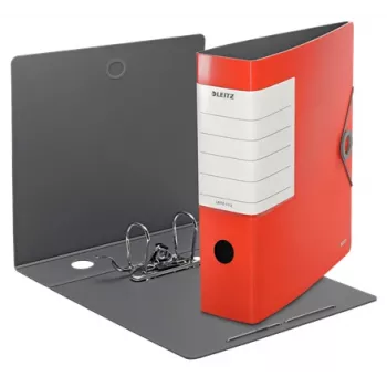Dossier de anéis Leitz 11120020 A4 vermelho