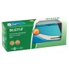Leitz NeXXt Agrafador a pilhas WOW 5566, 10 folhas, 1 cm, plástico, azul, branco, pilha, 50 mm