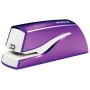 Leitz NeXXt Agrafador a pilhas WOW 5566, 10 folhas, 1 cm, plástico, lilás, branco, pilha, 50 mm