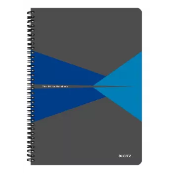 Leitz 44960035 Bloco de notas A4 90 folhas azul, cinzento