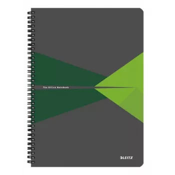Leitz 46480055 Bloco de notas A4 90 folhas verde, cinzento