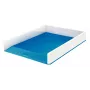 Leitz Bandeja de correspondência WOW Dual Colour, plástico, azul, metálico, A4, 267 mm, 336 mm, 49 mm