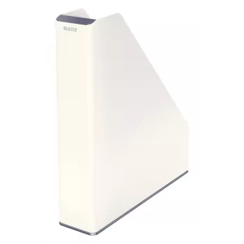 Leitz Arquivador de revistas WOW Dual Colour, branco, plástico, A4, 272 mm, 318 mm, 430 g