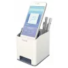 Leitz Porta-canetas Sound WOW, branco, poliestireno, 90 mm, 101 mm, 100 mm, 140 g