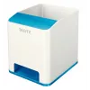 Leitz Porta-canetas Sound WOW, azul, branco, poliestireno, 90 mm, 101 mm, 100 mm, 140 g