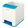 Leitz Porta-canetas Sound WOW, azul, branco, poliestireno, 90 mm, 101 mm, 100 mm, 140 g