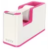 Leitz Fita adesiva de mesa WOW, 1,9 cm, 33 m, poliestireno, metálico, rosa, 51 mm, 126 mm