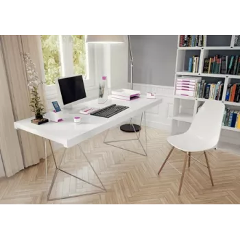 Leitz Fita adesiva de mesa WOW, 1,9 cm, 33 m, poliestireno, metálico, rosa, 51 mm, 126 mm