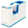 Leitz Fita adesiva de mesa WOW, 1,9 cm, 33 m, poliestireno, azul, metálico, 51 mm, 126 mm