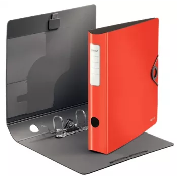 Leitz 10481020 Dossier de anéis A4 vermelho