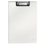 Leitz Pasta com clip e capa frontal Solid, A4, branco, 75 folhas, espuma de poliuretano, 229 mm, 16 mm