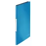 Leitz Livro de apresentação Solid PP 20 bolsas, azul, polipropileno (PP), 20 bolsas, formato vertical, A4, 231 mm