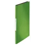 Leitz Livro de apresentação Solid PP 20 bolsas, verde, polipropileno (PP), 20 bolsas, formato vertical, A4, 231 mm