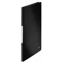 Leitz Livro de apresentação Solid PP 20 bolsas, preto, polipropileno (PP), 20 bolsas, formato vertical, A4, 231 mm