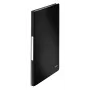 Leitz Livro de apresentação Solid PP 40 bolsas, preto, polipropileno (PP), 40 bolsas, formato vertical, A4, 233 mm