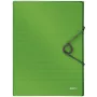 Leitz Caixa de arquivo Solid PP 30 mm, pasta com aba, A4, polipropileno (PP), verde, 250 folhas, 80 g/m²