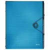 Leitz Trennbuch Solid 6 separadores, pasta com aba, A4, polipropileno (PP), azul, 200 folhas, 80 g/m²