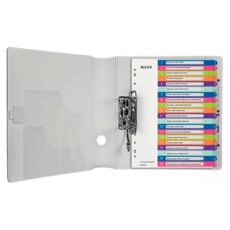 Esselte 1245-00-00 separador numérico de polipropileno (PP) multicolor