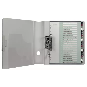 Leitz separador Index PC Printable 1-20 Style PP A4+, separador numérico, polipropileno (PP), multicolor, vertical, A4 Maxi, 245 mm