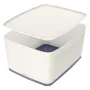 Esselte 5216-10-01 caixa de arrumação retangular acrilonitrilo-butadieno-estireno (ABS) cinzento, branco