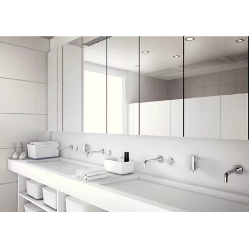 Esselte 5216-10-01 caixa de arrumação retangular acrilonitrilo-butadieno-estireno (ABS) cinzento, branco