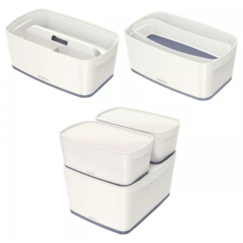 Esselte 5229-10-01 tabuleiro de arrumação retangular acrilonitrilo-butadieno-estireno (ABS) cinzento, branco