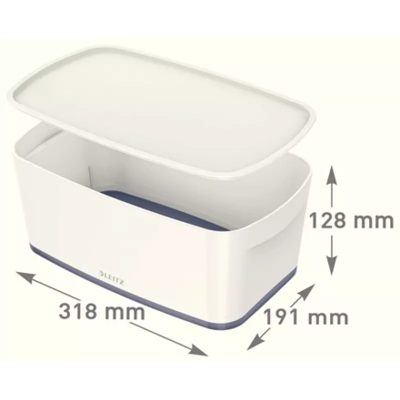 Esselte 5229-10-01 tabuleiro de arrumação retangular acrilonitrilo-butadieno-estireno (ABS) cinzento, branco