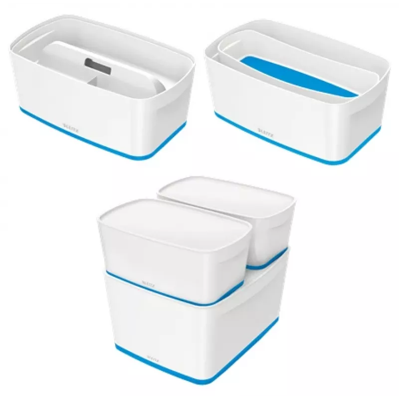 Esselte 5229-10-36 tabuleiro de arrumação retangular acrilonitrilo-butadieno-estireno (ABS) azul, branco
