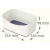 Esselte 5257-10-01 tabuleiro de arrumação retangular acrilonitrilo-butadieno-estireno (ABS) cinzento, branco