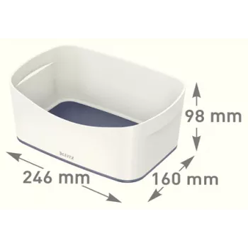 Esselte 5257-10-01 tabuleiro de arrumação retangular acrilonitrilo-butadieno-estireno (ABS) cinzento, branco