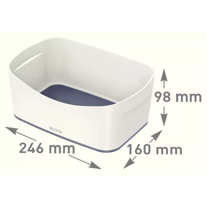 Esselte 5257-10-01 tabuleiro de arrumação retangular acrilonitrilo-butadieno-estireno (ABS) cinzento, branco