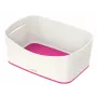 Esselte 5257-10-23 caixa de arrumação retangular acrilonitrilo-butadieno-estireno (ABS) rosa, branco