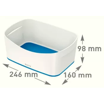 Esselte 5257-10-36 tabuleiro de arrumação retangular acrilonitrilo-butadieno-estireno (ABS) azul, branco