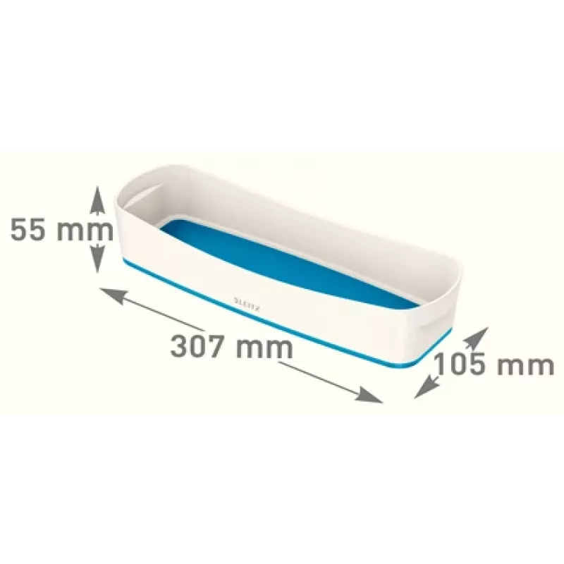 Esselte 5258-10-36 tabuleiro de arrumação retangular acrilonitrilo-butadieno-estireno (ABS) azul, branco