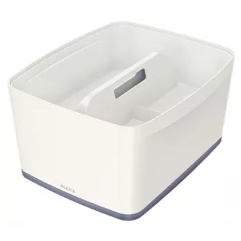 Leitz MyBox tabuleiro organizador com asa grande, arrumação, branco, plástico, 307 mm, 375 mm, 101 mm, 740 g
