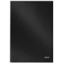 Leitz caderno Solid Hardcover A4 quadriculado 90 gramas 80 folhas, monocromático, preto, A4, 80 folhas, mate, 80 g/m²