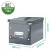 Leitz caixa de arrumação Click & Store WOW Cube Medium, turquesa, cartão, 260 mm, 260 mm, 240 mm