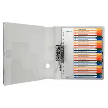 Leitz 12960000 separador numérico separador numérico polipropileno (PP) multicolor
