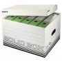 Leitz Solid Caixa de armazenamento para documentos preto, branco