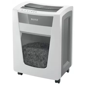 Leitz IQ Office Pro Destruidora de documentos P4, corte cruzado, 23 cm, 4 x 40 mm, 30 l, 275 folhas, 55 dB