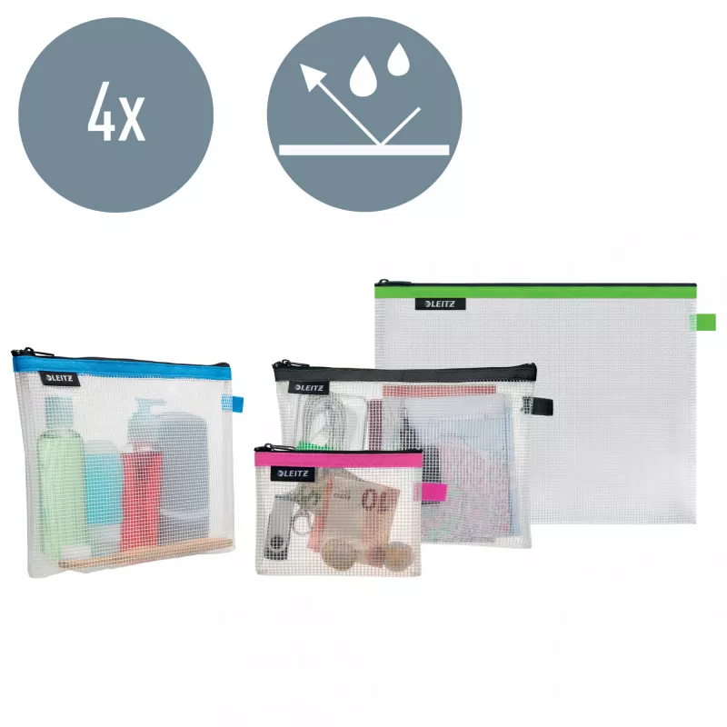 Leitz Bolsa de viagem para cosmética resistente à água WOW sortido