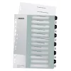 Leitz Índices imprimíveis PP A4+ 1-12 WOW branco/preto, separador numérico, polipropileno (PP), preto, branco, A4 Maxi, 245 mm, 305 mm