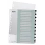 Leitz Índices imprimíveis PP A4+ 1-20 WOW branco/preto, separador numérico, polipropileno (PP), preto, branco, A4 Maxi, 245 mm, 305 mm